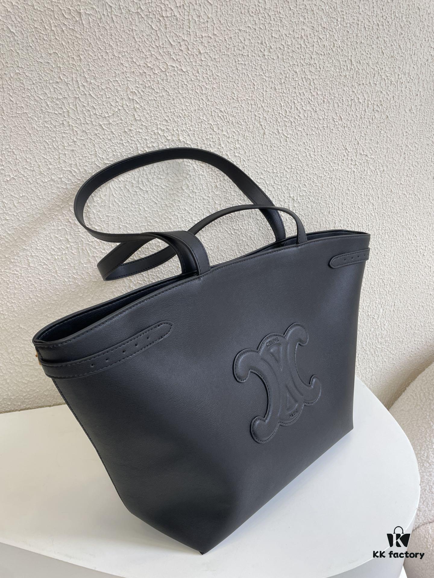 CELINE | CABAS ANAÏS Grainy Calfskin Leather Handbag