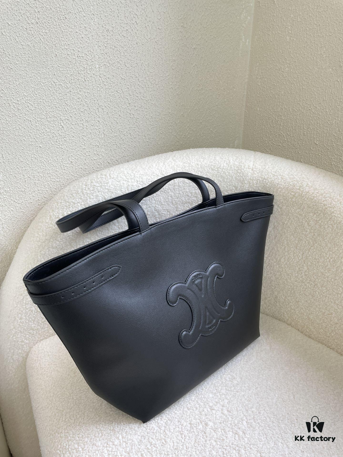 CELINE | CABAS ANAÏS Grainy Calfskin Leather Handbag