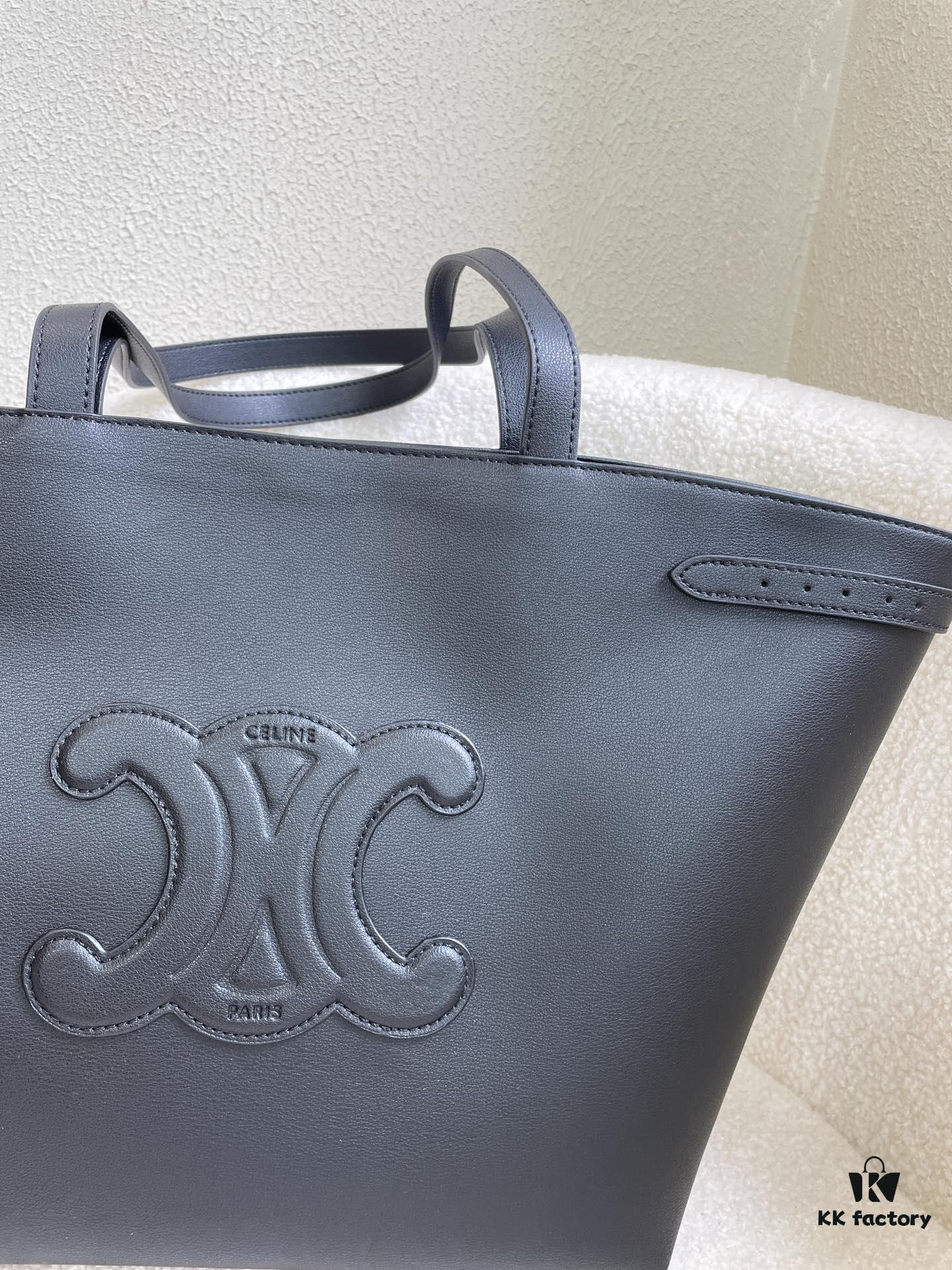 CELINE | CABAS ANAÏS Grainy Calfskin Leather Handbag