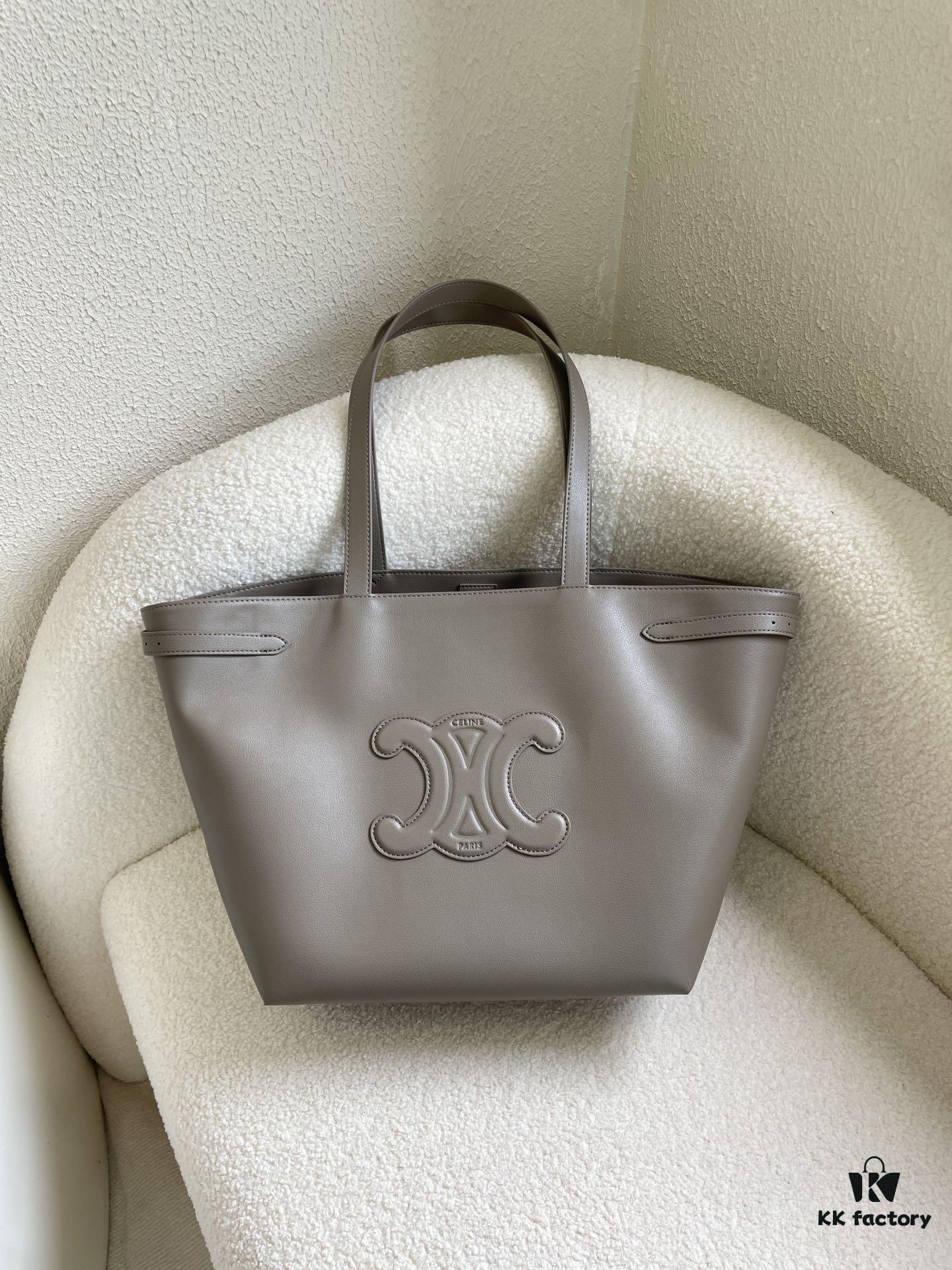 CELINE | CABAS ANAÏS Grainy Calfskin Leather Handbag - Upgraded Version