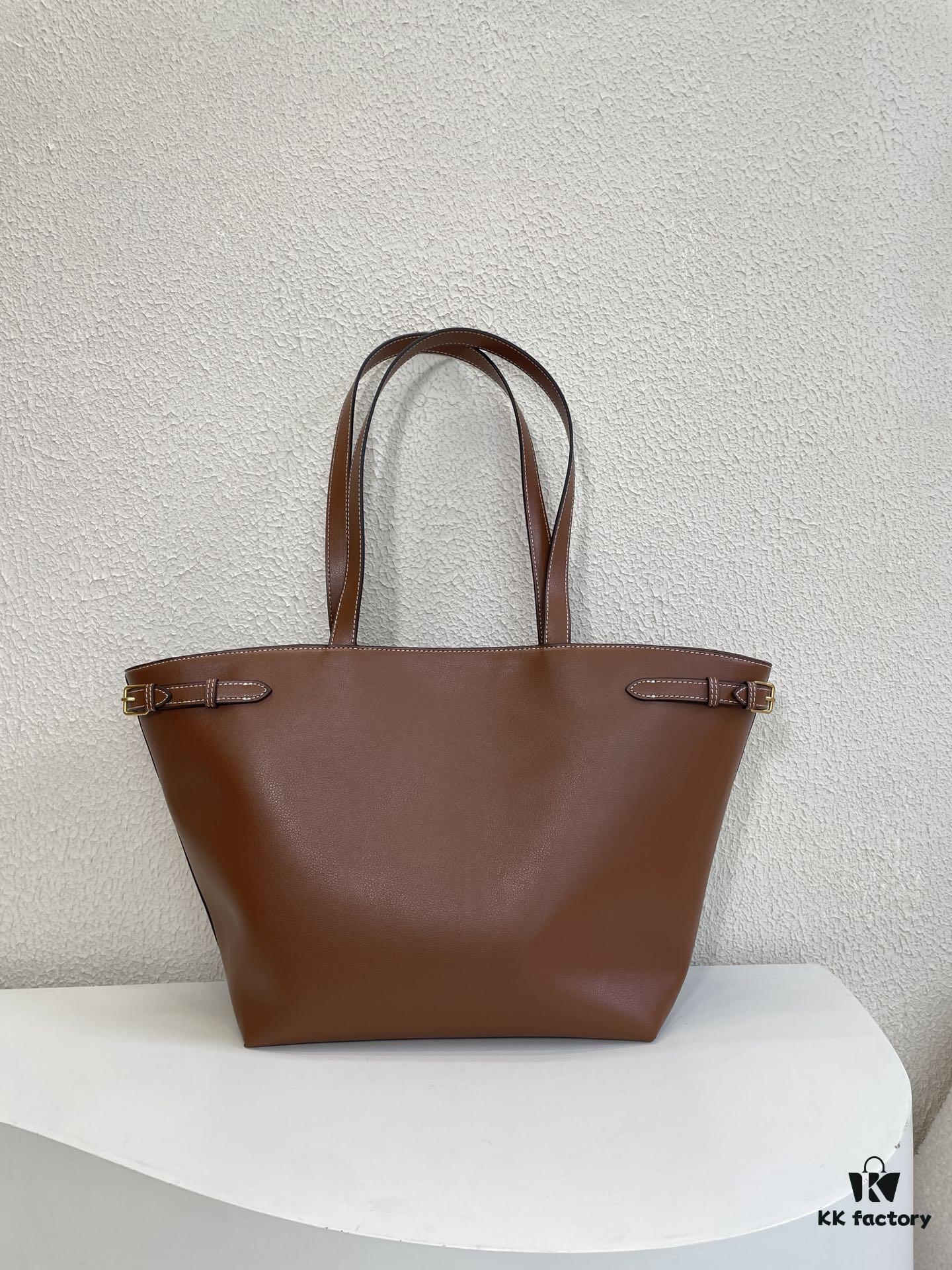 CELINE | CABAS ANAÏS Grainy Calfskin Leather Handbag