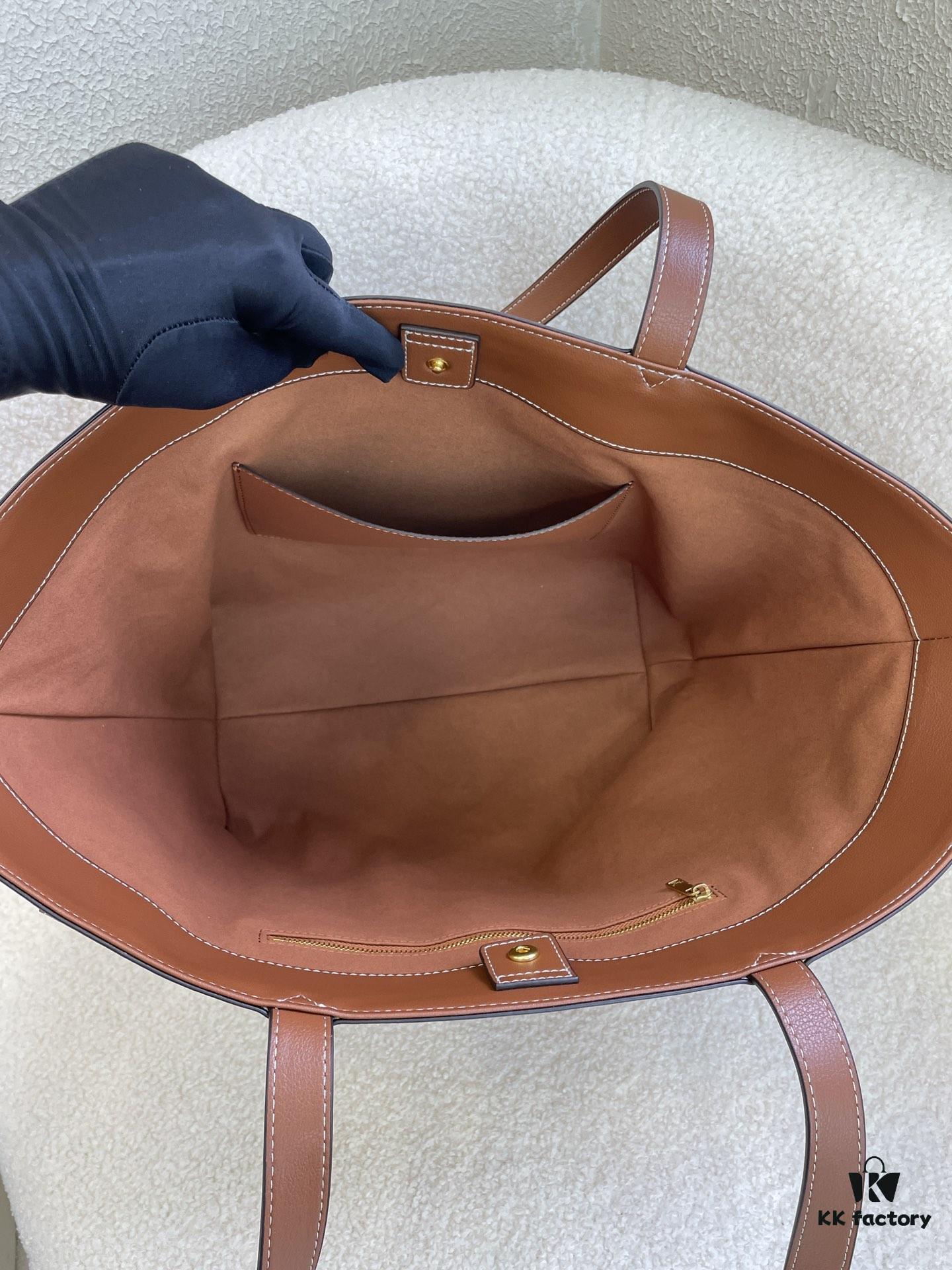 CELINE | CABAS ANAÏS Grainy Calfskin Leather Handbag