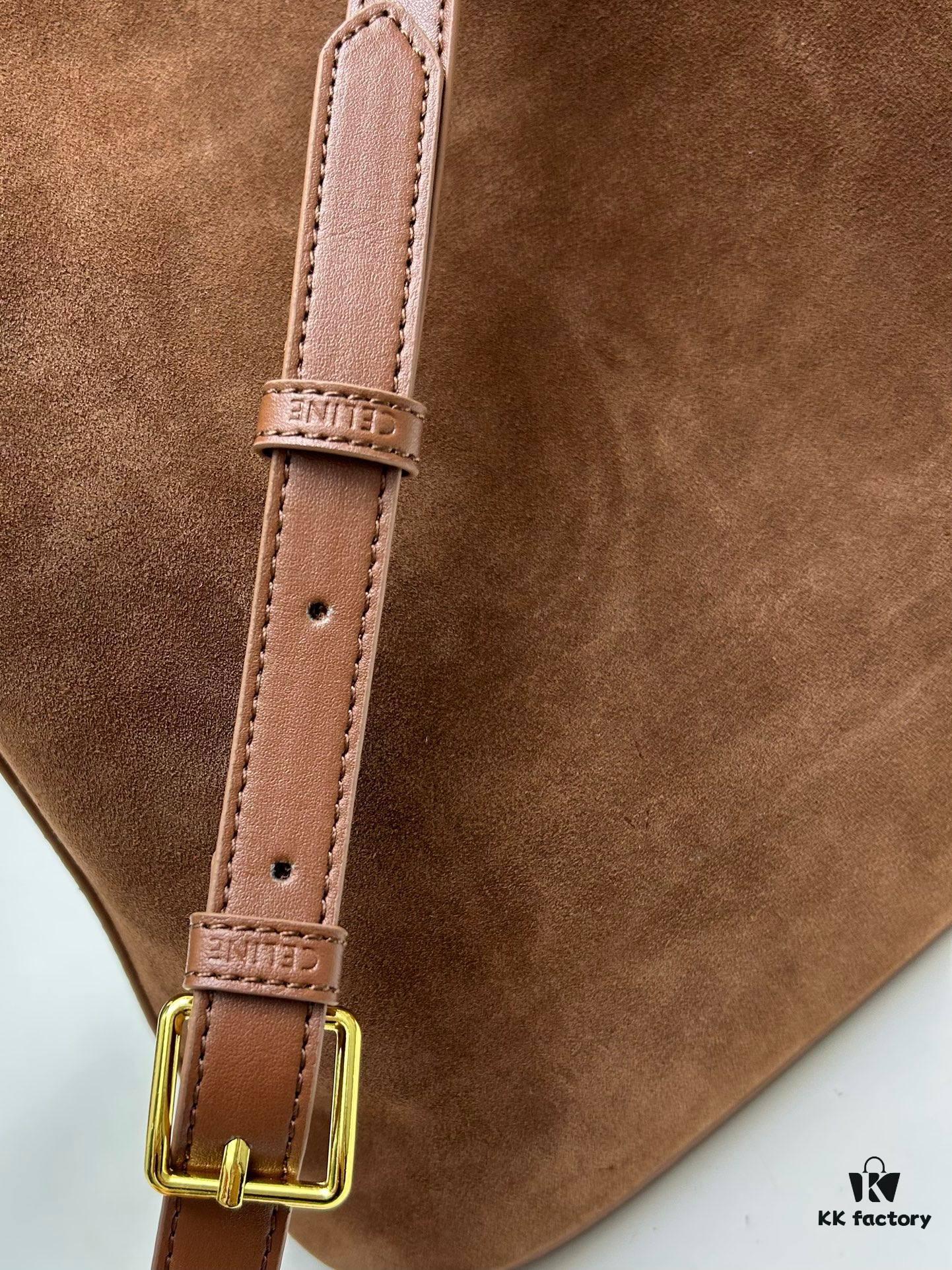 Upgraded Release 💯💯 Celine Fall/Winter New Arrival Suede Soft Cowhide Underarm Bag Size 30*27*10.5 Adjustable Shoulder Strap