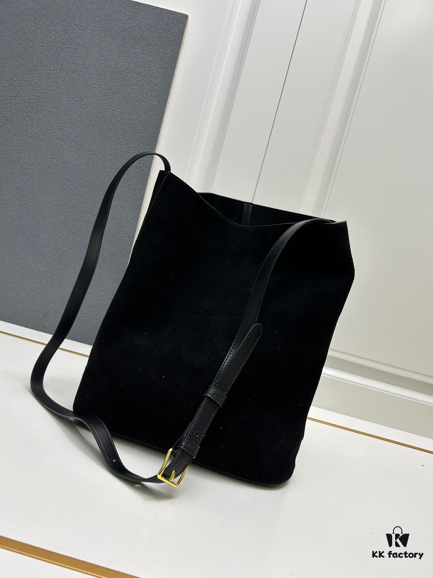 Upgraded Release Celine Fall/Winter New Arrival Suede Soft Cowhide Underarm Bag Size 30*27*10.5 Adjustable Shoulder Strap