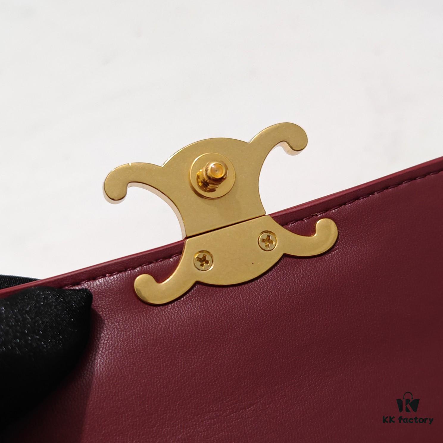 Celine Latest Style TEEN LOLA Shiny Calfskin Handbag