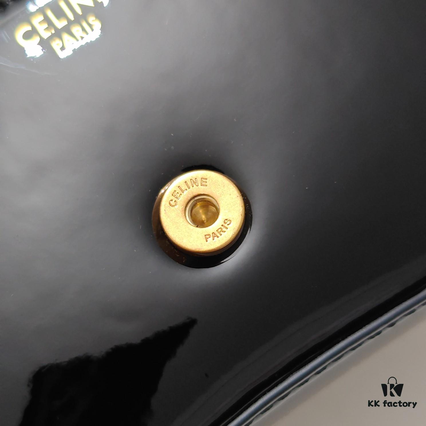 Celine Latest Style TEEN LOLA Shiny Calf Leather Handbag