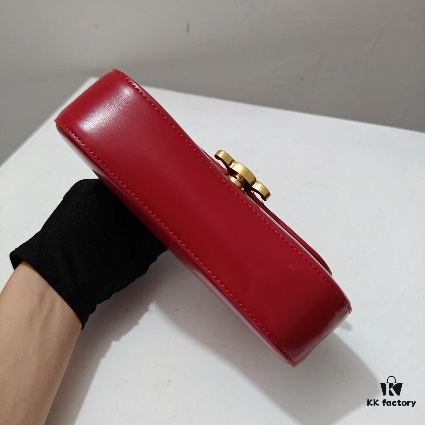 Top Quality Original Version Celine Latest TEEN LOLA Shiny Cowhide Leather Handbag