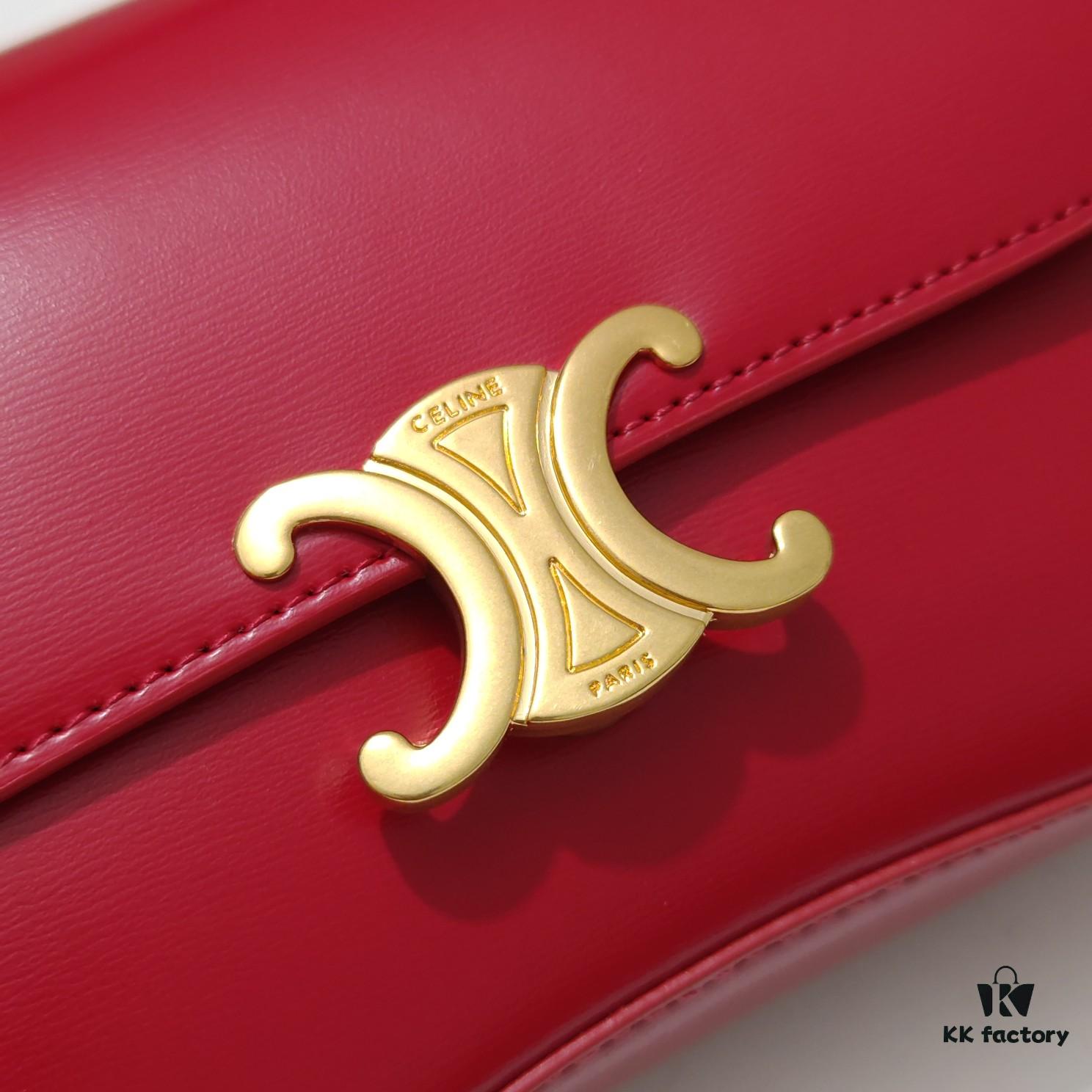 Top Quality Original Version Celine Latest TEEN LOLA Shiny Cowhide Leather Handbag