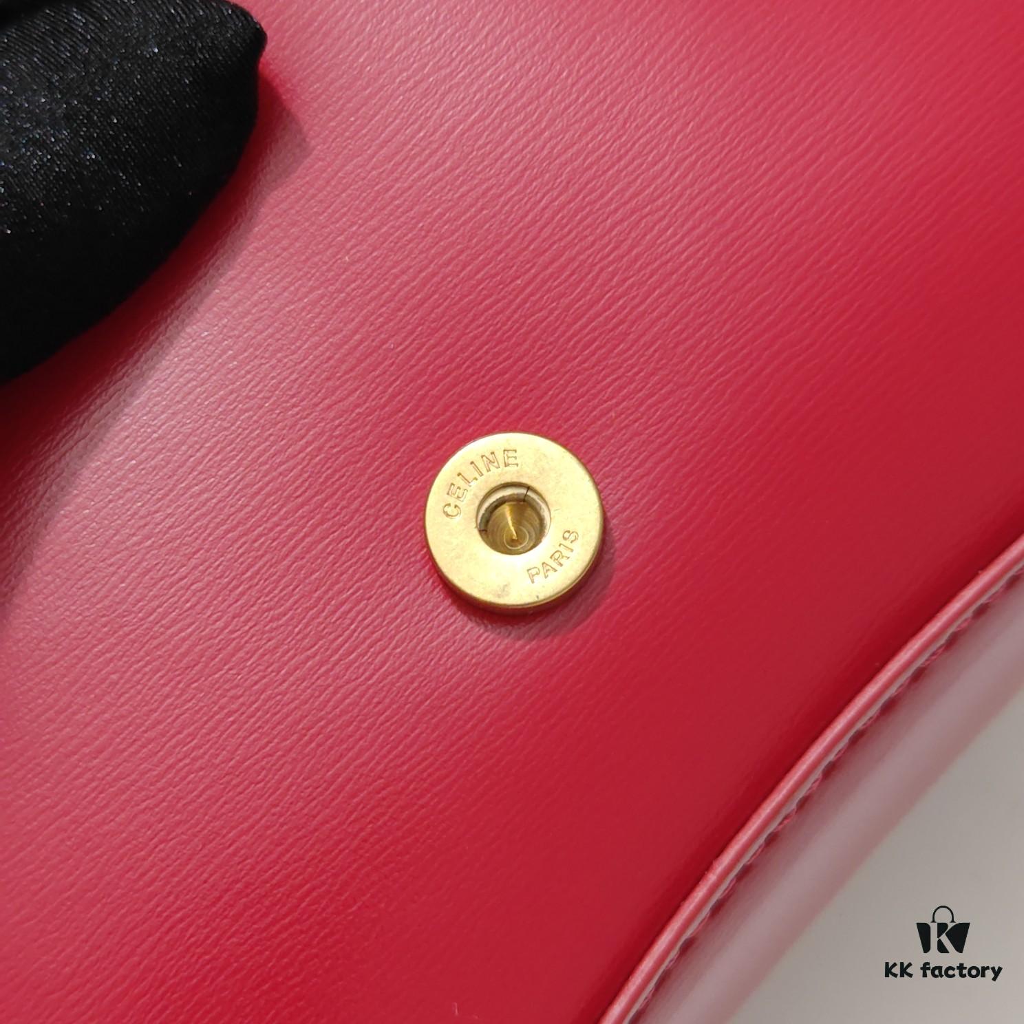 Top Quality Original Version Celine Latest TEEN LOLA Shiny Cowhide Leather Handbag