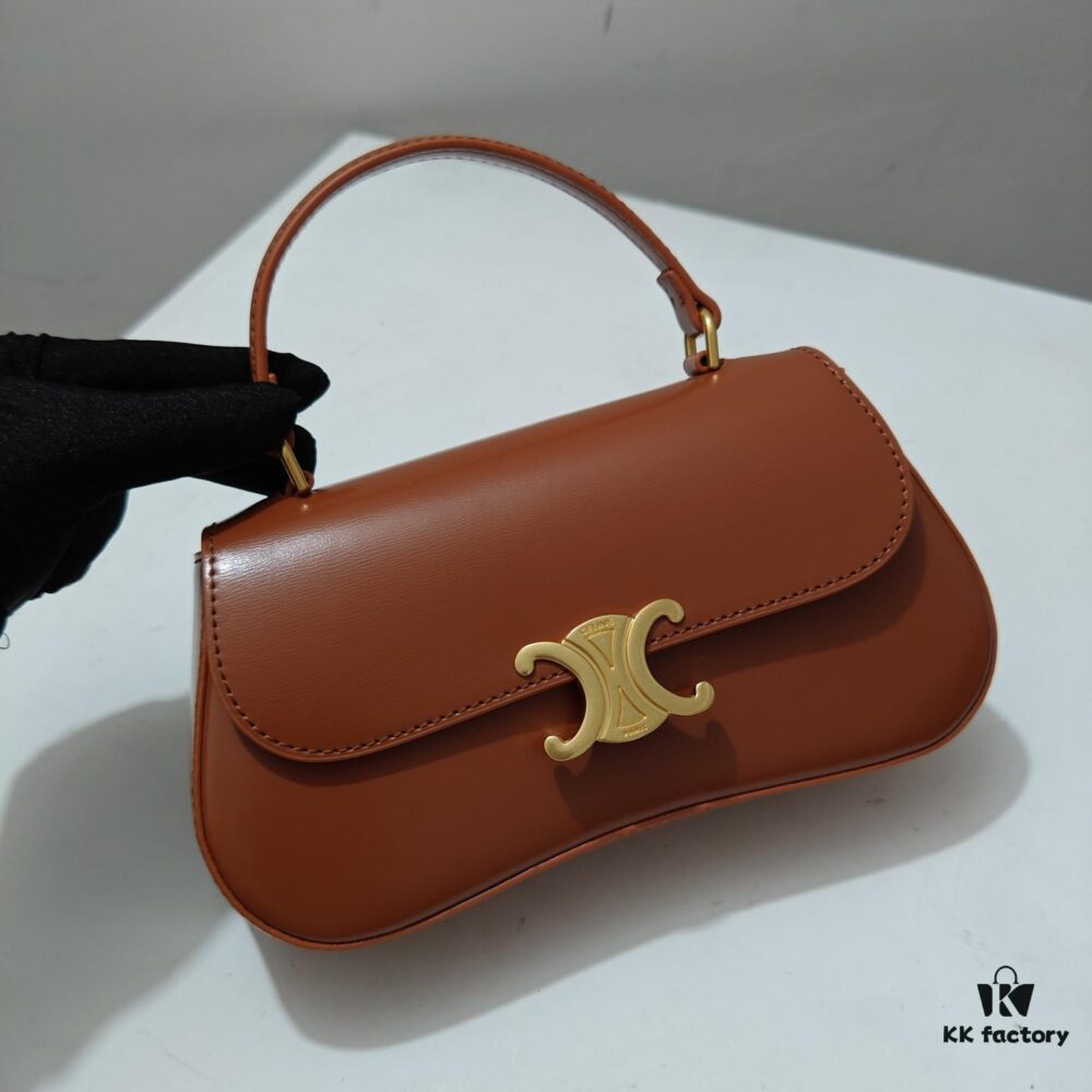 Top Quality Original Version Celine Latest TEEN LOLA Shiny Cowhide Leather Handbag