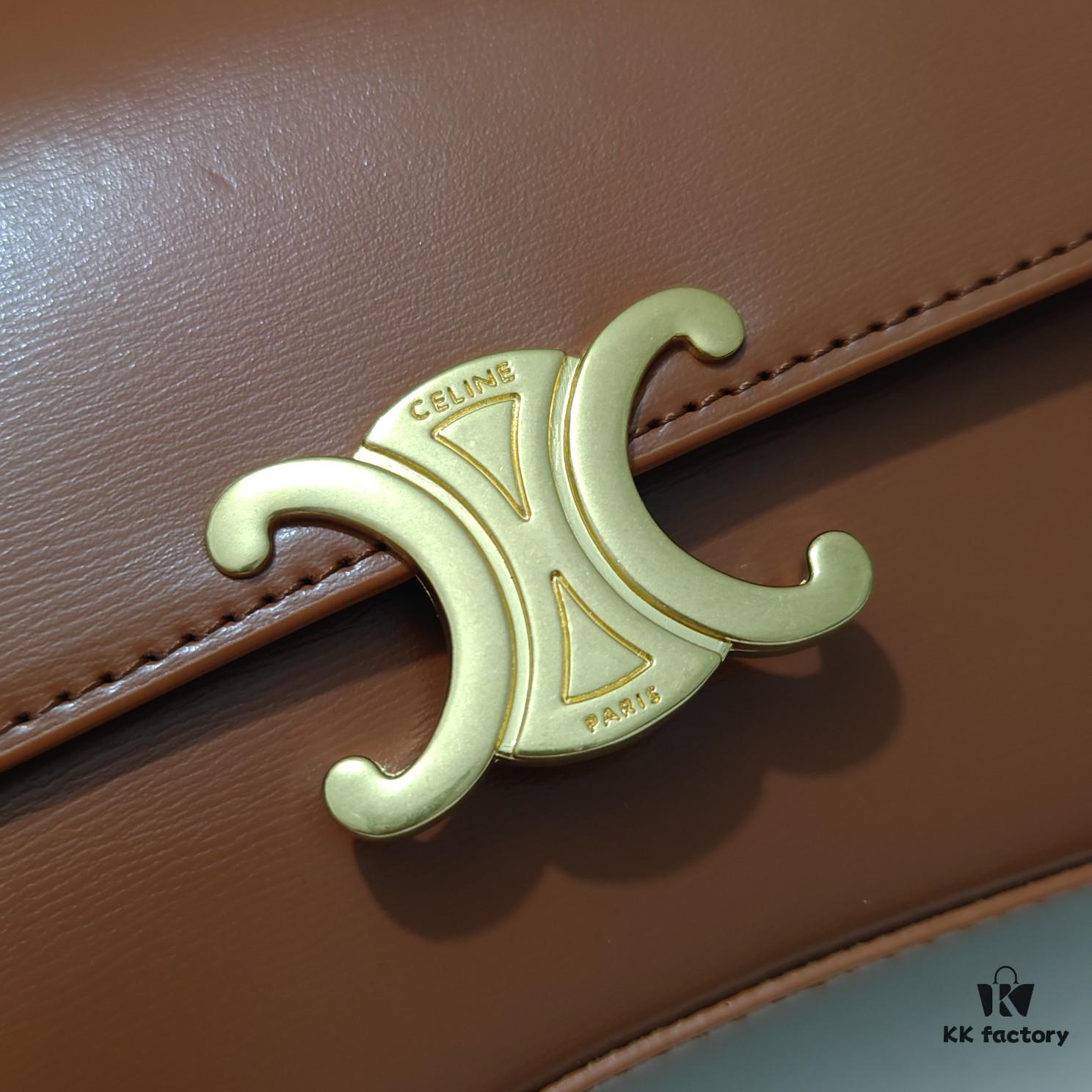 Top Quality Original Version Celine Latest TEEN LOLA Shiny Cowhide Leather Handbag