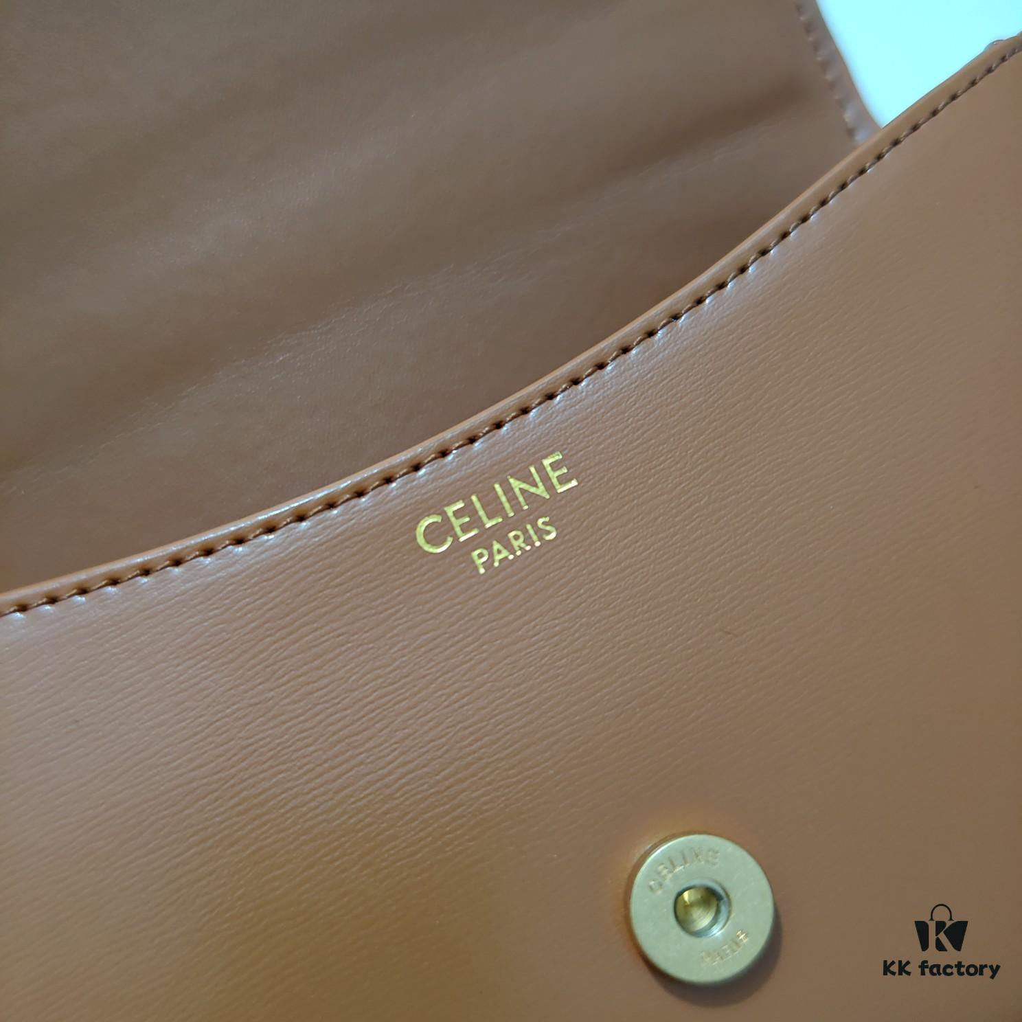 Top Quality Original Version Celine Latest TEEN LOLA Shiny Cowhide Leather Handbag