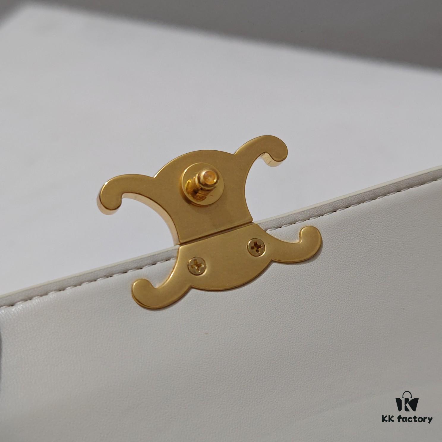 Top Quality Original Version Celine Latest Teen Lola Shiny Cowhide Leather Handbag