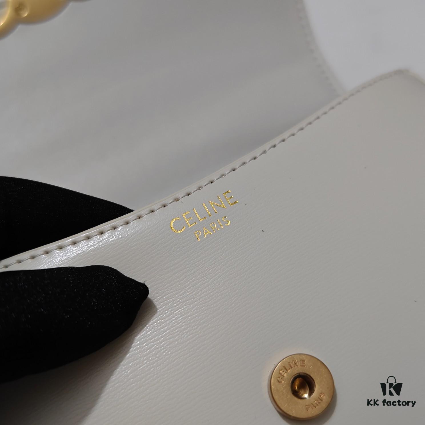 Top Quality Original Version Celine Latest Teen Lola Shiny Cowhide Leather Handbag