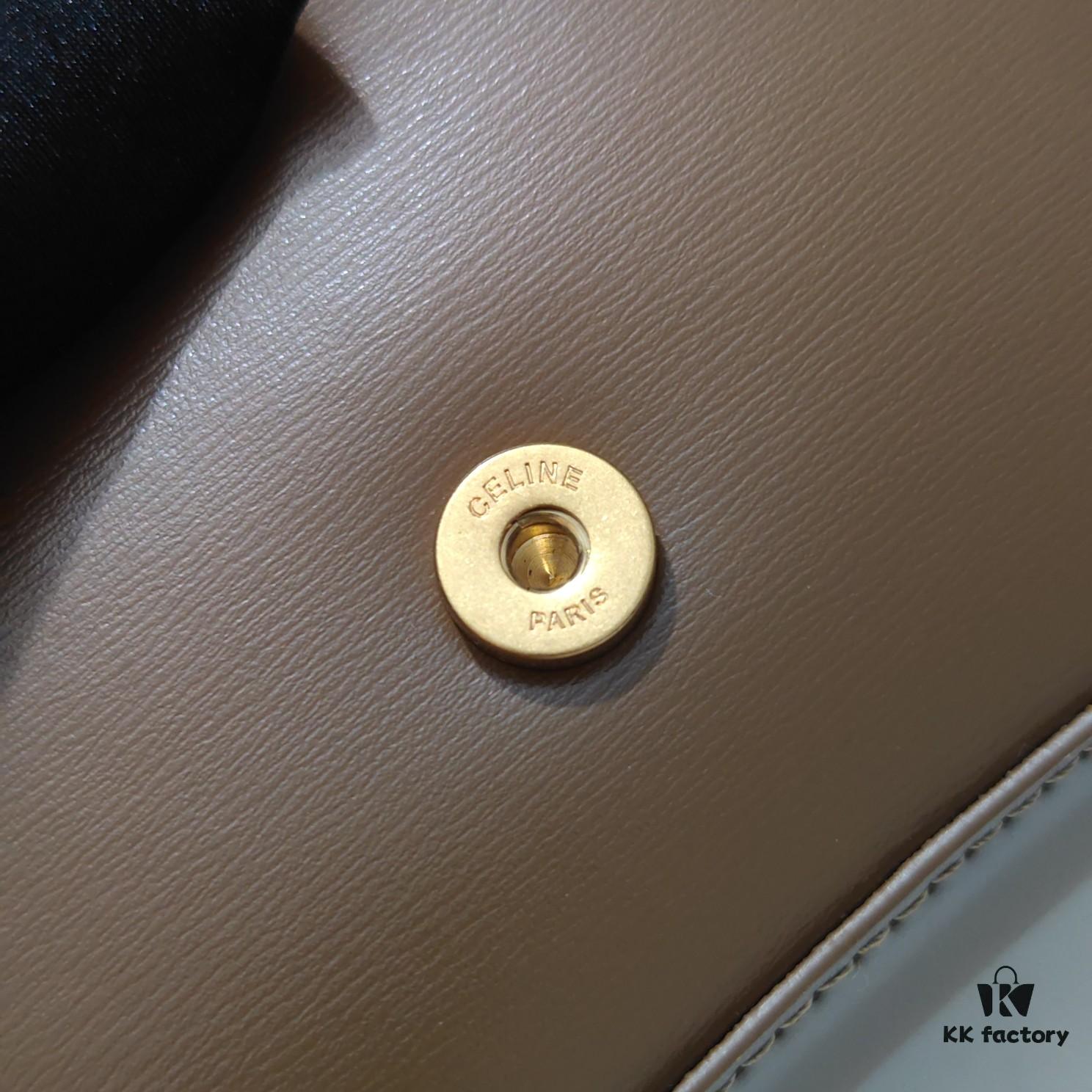 Top Quality Original Version Celine Latest TEEN LOLA Shiny Cowhide Leather Handbag