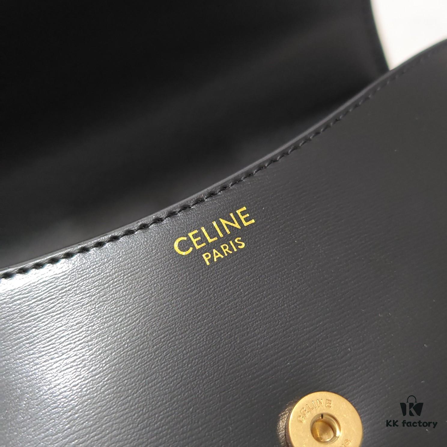 Top Quality Original Version Celine Latest TEEN LOLA Shiny Cowhide Leather Handbag