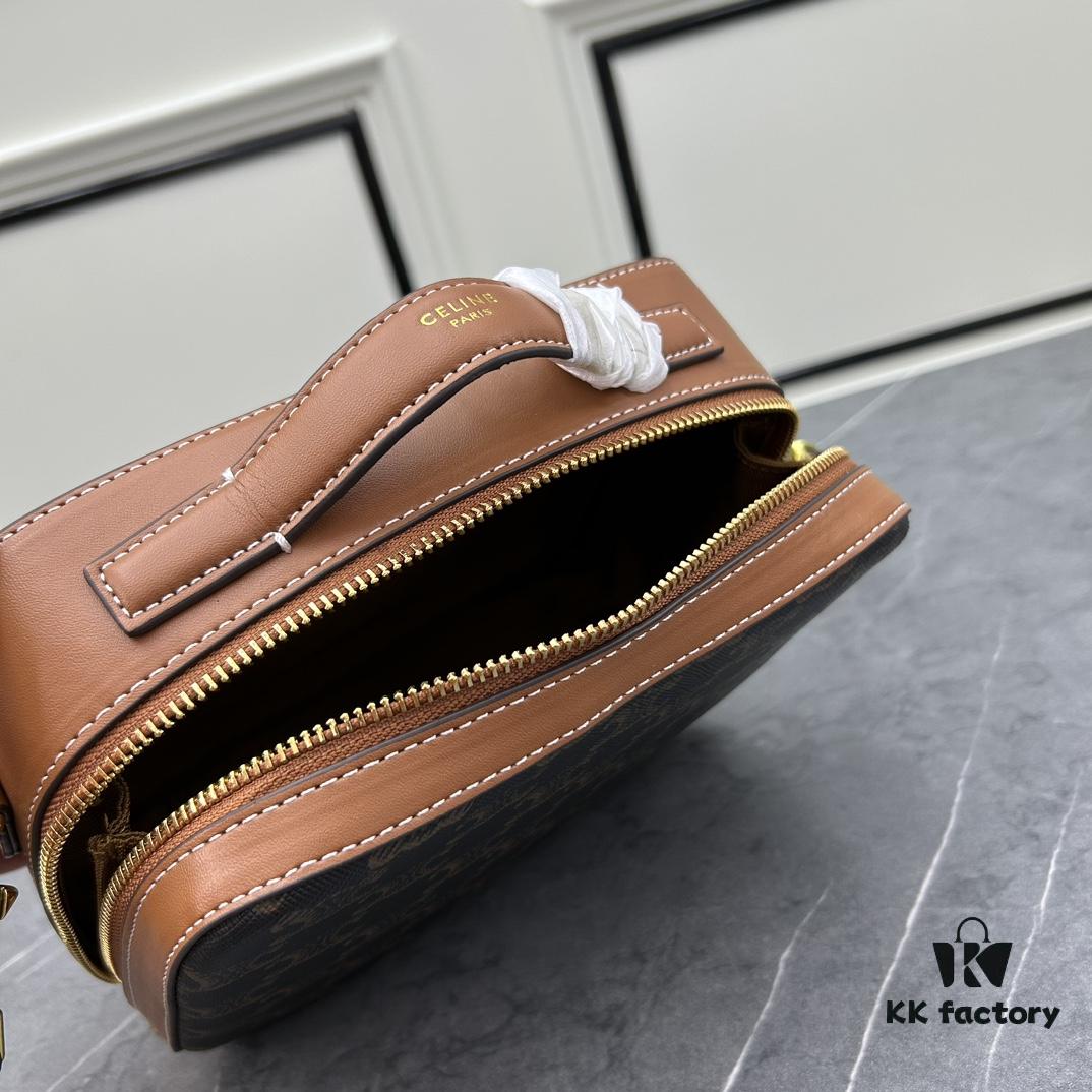 Celine TRIOMPHE Print Camera Bag