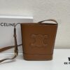 Celine Extra Mini Bucket Bag, New Arrival, Early Spring Collection, Exquisitely Crafted in Smooth Calfskin Leather, Compact Size Fits Phone and Small Essentials
