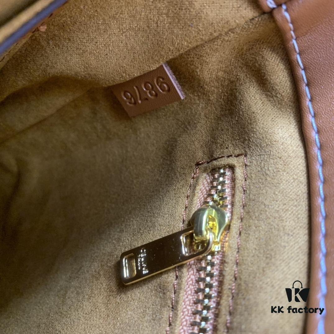 Celine Extra Mini Bucket Bag, New Arrival, Early Spring Collection, Exquisitely Crafted in Smooth Calfskin Leather, Compact Size Fits Phone and Small Essentials