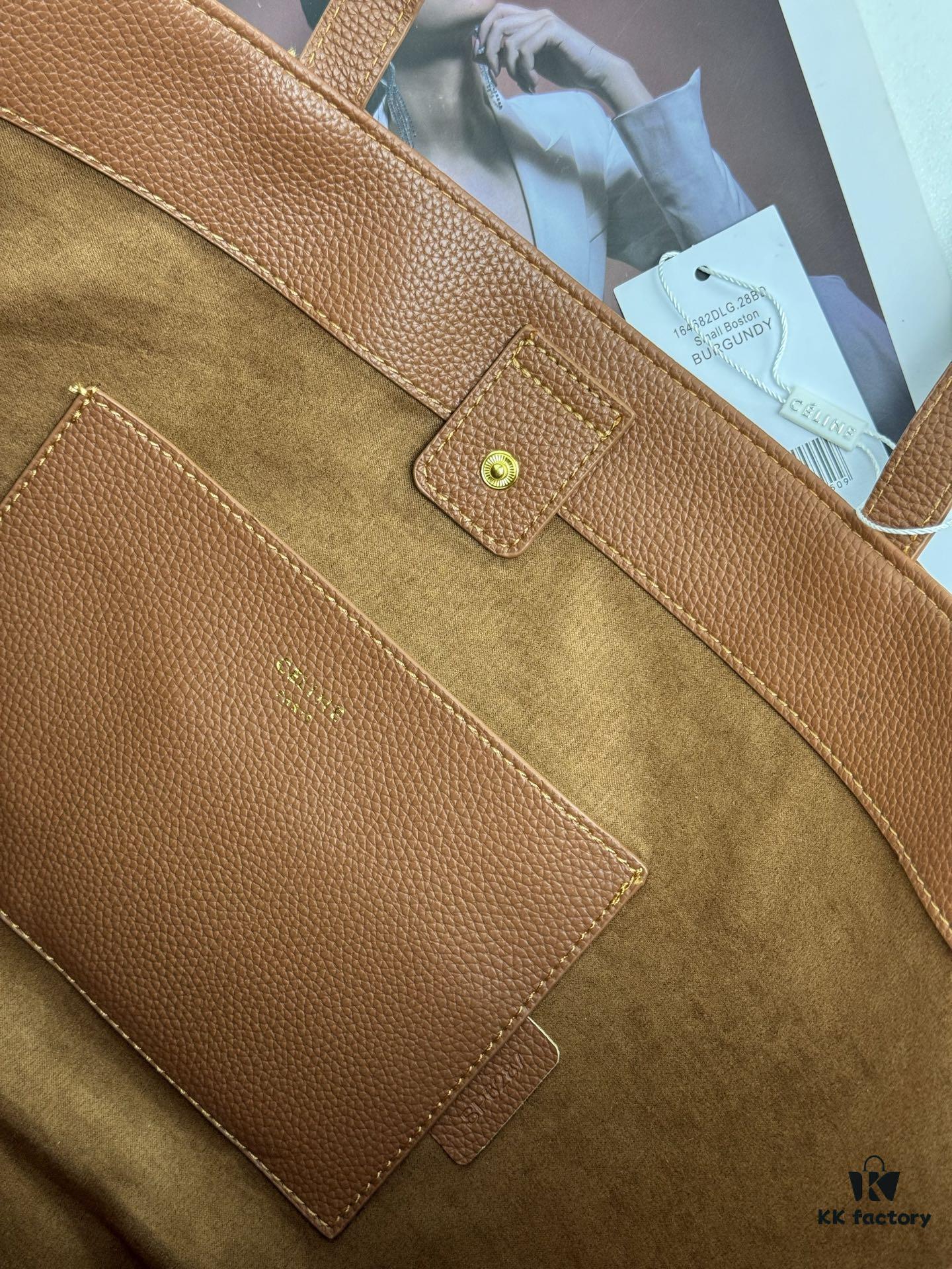 Celine Shopping Bag 🛍️, Imported Crinkled Leather Texture, Fashionable and Versatile, Must-Have Item for Trendsetters