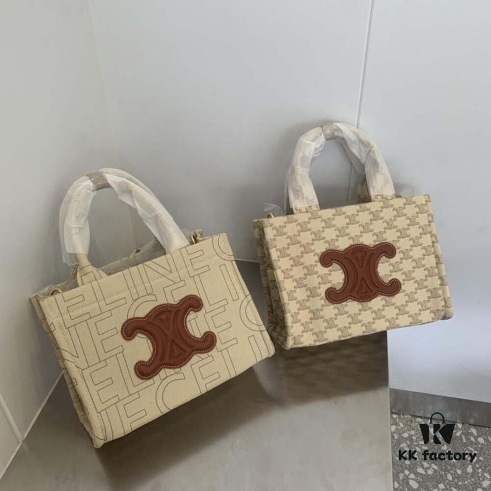 Celine Cabas Shopping Tote Bag, Small Size 27*20*13cm