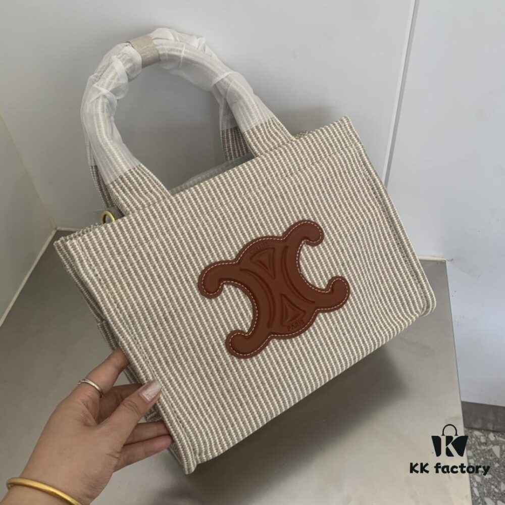 CELINE Cabas Shopping Tote Bag – Compact Size, Spacious and Stylish