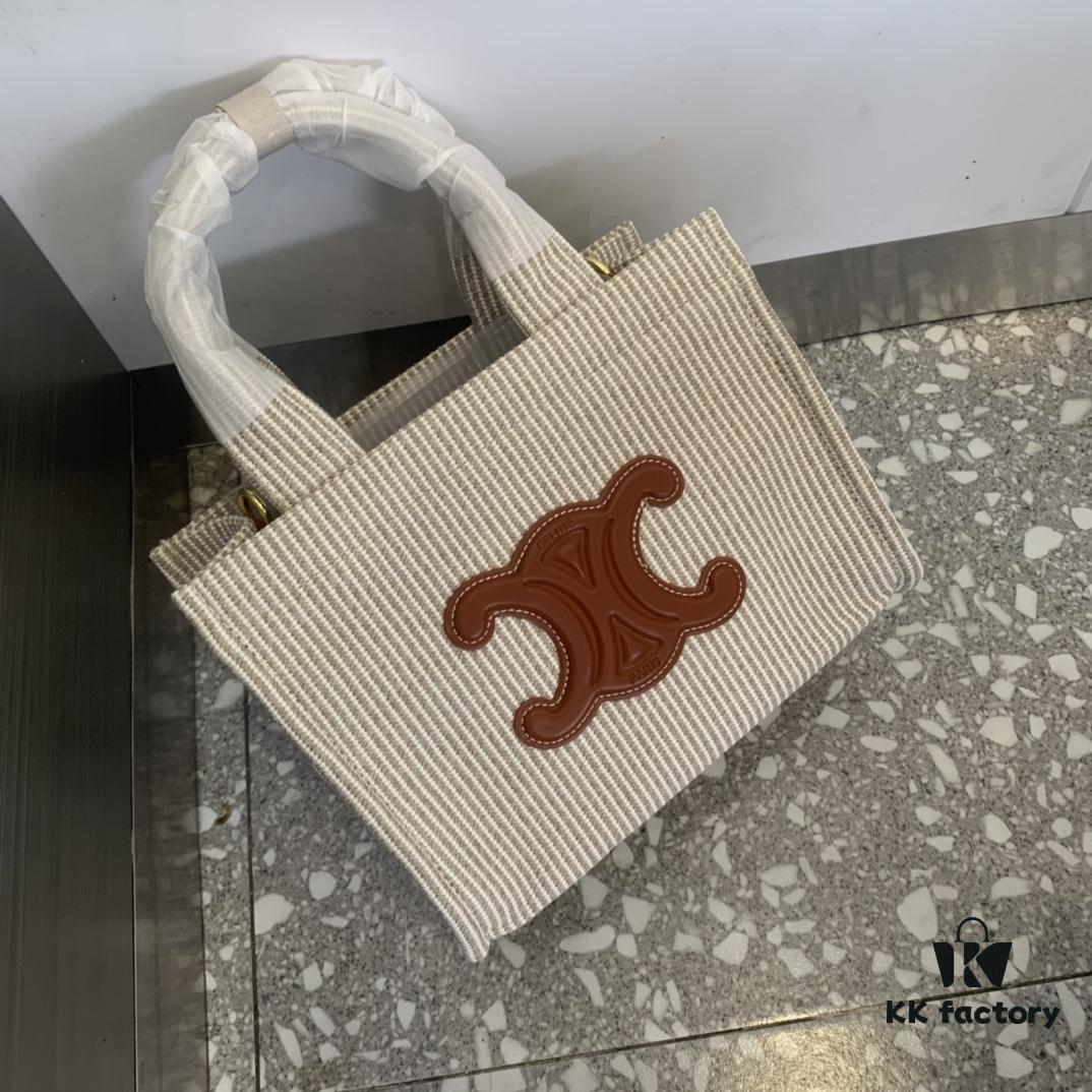 CELINE Cabas Shopping Tote Bag – Compact Size, Spacious and Stylish