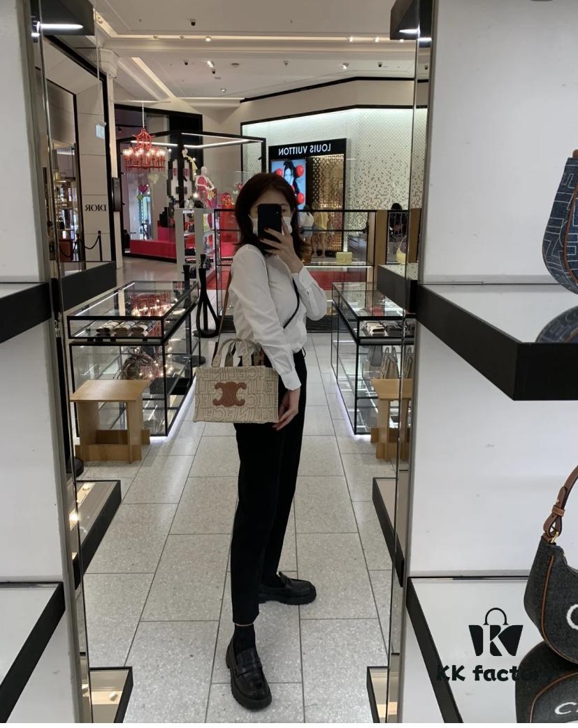 CELINE Cabas Shopping Tote Bag – Compact Size, Spacious and Stylish