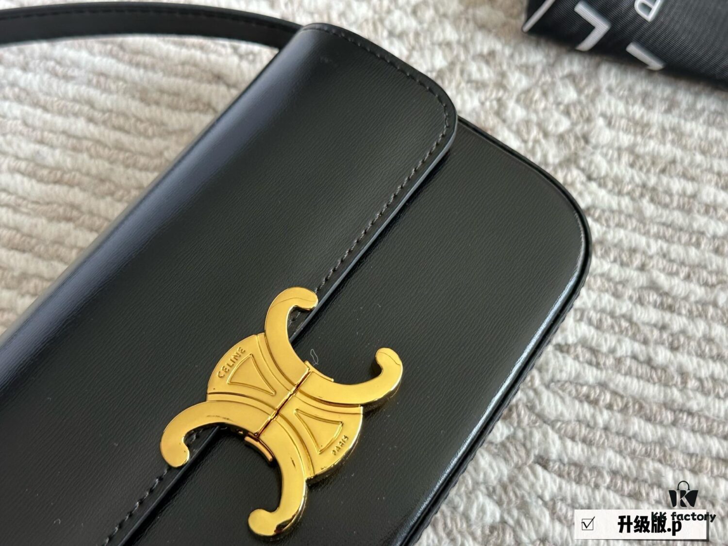 Celine Beautiful Armpit Bag, Arch of Triumph Design, Upgraded Version Re-shipped, Vintage Sexy All-match Small Bag, Cowhide Leather