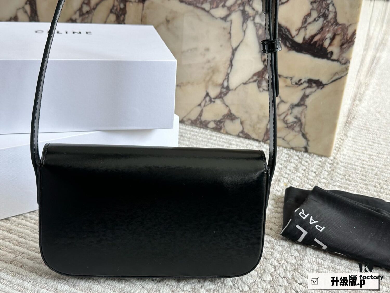 Celine Beautiful Armpit Bag, Arch of Triumph Design, Upgraded Version Re-shipped, Vintage Sexy All-match Small Bag, Cowhide Leather