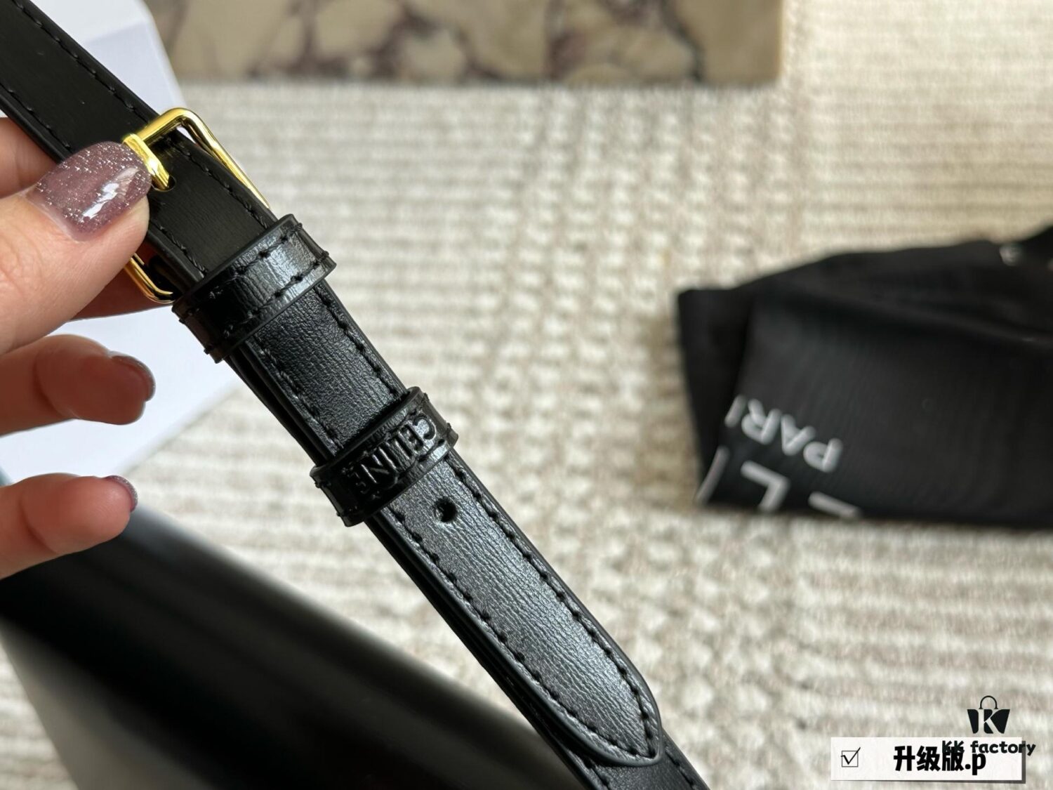 Celine Beautiful Armpit Bag, Arch of Triumph Design, Upgraded Version Re-shipped, Vintage Sexy All-match Small Bag, Cowhide Leather