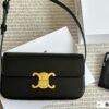Celine Beautiful Armpit Bag, Arch of Triumph Design, Upgraded Version Re-shipped, Vintage Sexy All-match Small Bag, Cowhide Leather