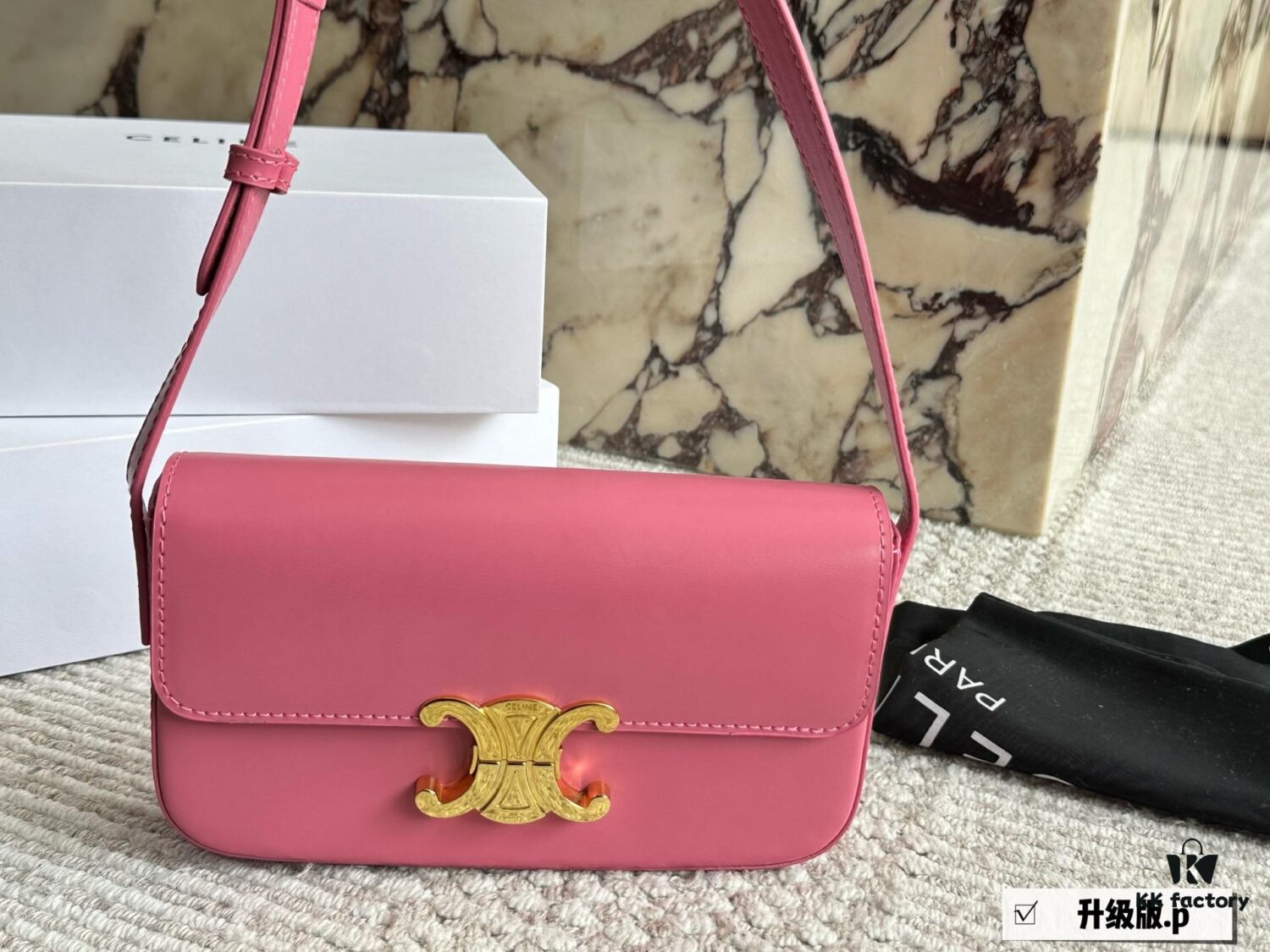 Celine Beautiful Armpit Bag - Arch of Triumph Design, Upgraded Version, Re-released