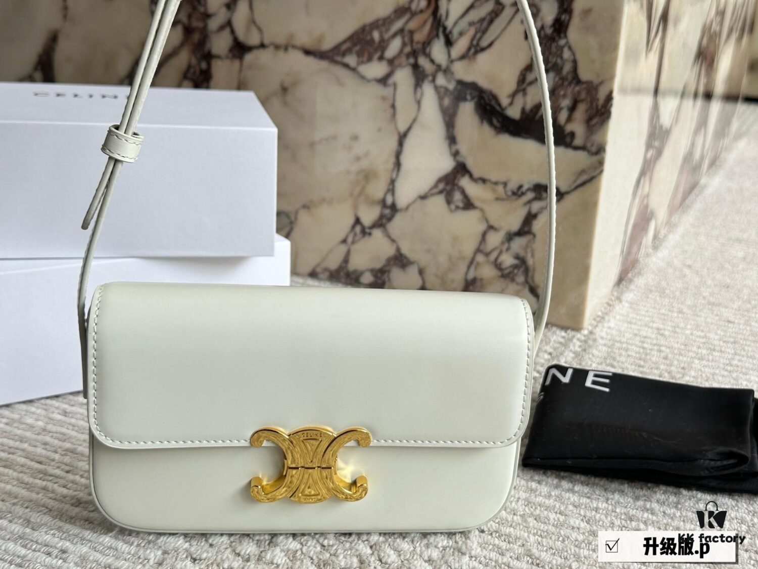 Celine Beautiful Armpit Bag - Arch of Triumph Design, Upgraded Version, Re-shipped