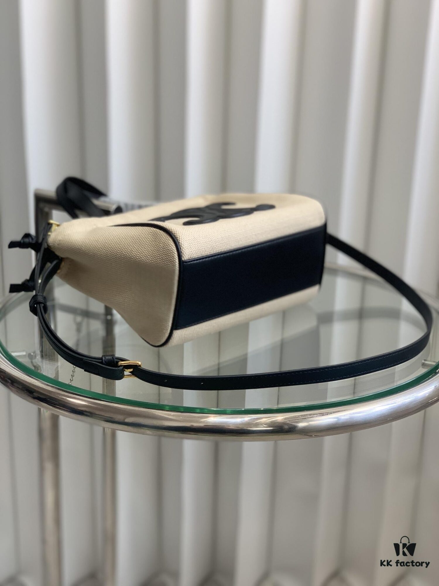 CELINE｜Mini Smooth Calfskin Drawstring Tote in Caramel - Latest MINI CUIR CABAS