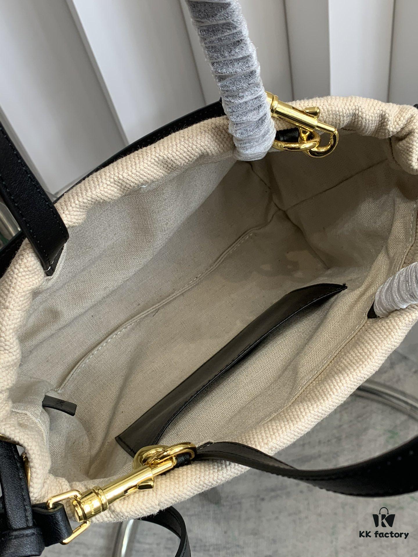 CELINE｜Mini Smooth Calfskin Drawstring Tote in Caramel - Latest MINI CUIR CABAS