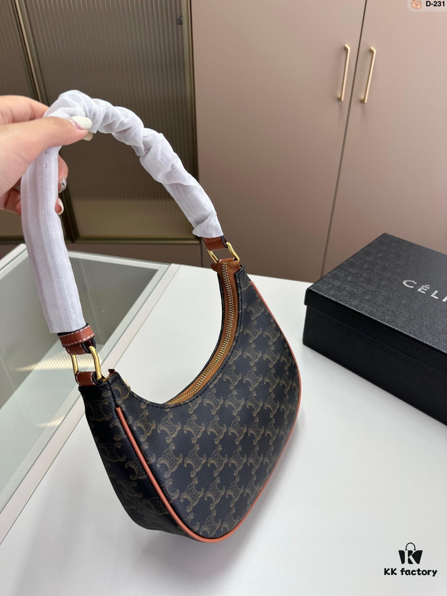 Celine Underarm Moon Bag