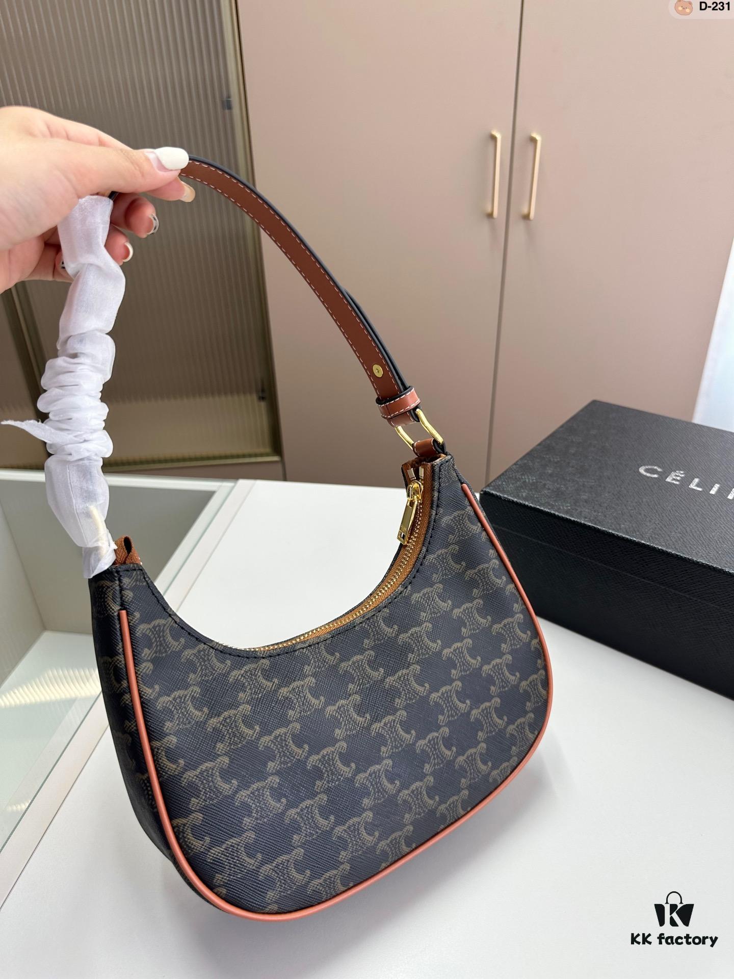 Celine Underarm Moon Bag