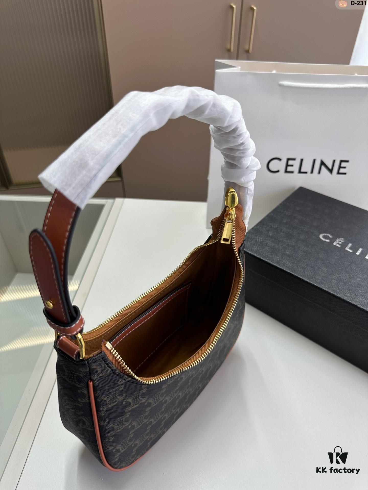 Celine Underarm Moon Bag