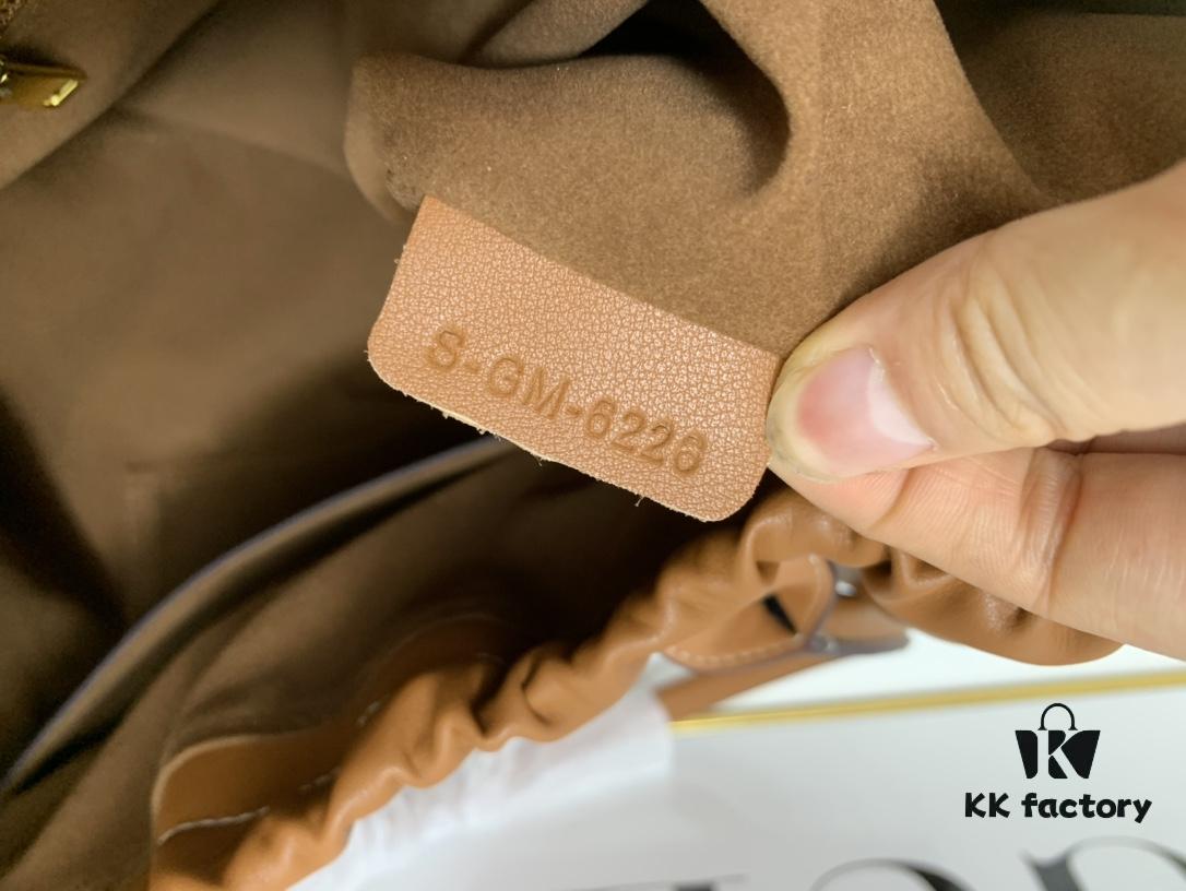 Celine New Arrival Tote Bag, Calfskin Material, Arc de Triomphe Embossed Logo, Drawstring Closure at Opening, Adjustable Size