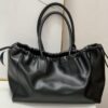 Celine New Arrival Tote Bag, Calfskin Material, Arc de Triomphe Embossed Logo, Drawstring Closure at Opening, Adjustable Size