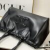 Celine New Arrival Tote Bag, Calfskin Material, Arc de Triomphe Embossed Logo, Drawstring Closure at Opening, Adjustable Size