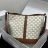 Celine Large Triomphe Canvas Nano Bucket Bag with Signature Print