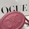 Celine Triomphe Crossbody Bag in Pink, Sweet and Cute Oval Mini Bag