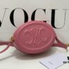 Celine Triomphe Crossbody Bag in Pink, Sweet and Cute Oval Mini Bag