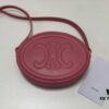 Celine Triomphe Crossbody Bag in Pink, Sweet and Cute Oval Mini Bag