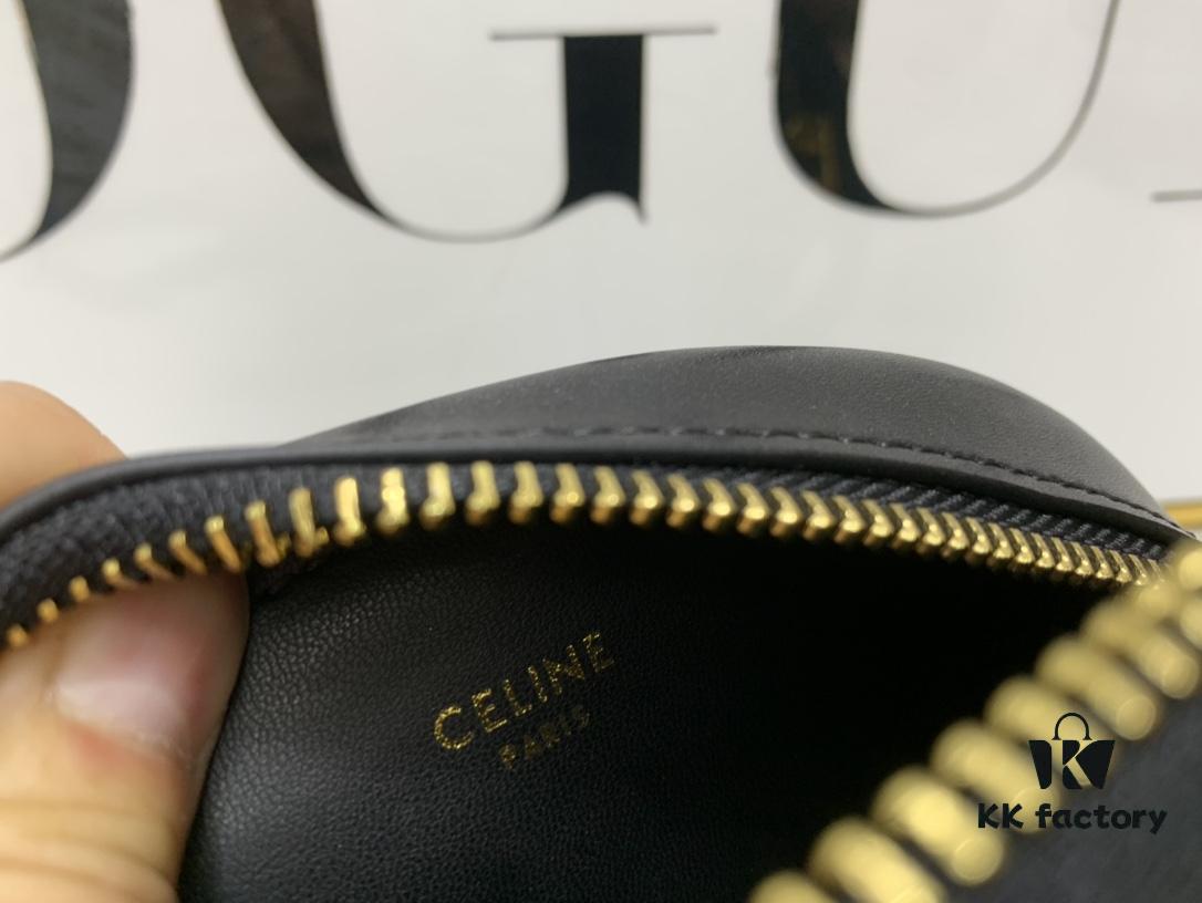 Celine Pig Nose Crossbody Bag, Sweet and Cute Style, Oval Mini Bag, Compact Size Fits Phone, Exquisite Little Accessory