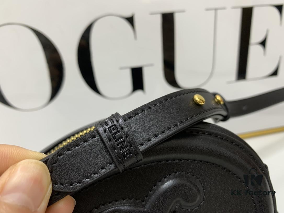 Celine Pig Nose Crossbody Bag, Sweet and Cute Style, Oval Mini Bag, Compact Size Fits Phone, Exquisite Little Accessory