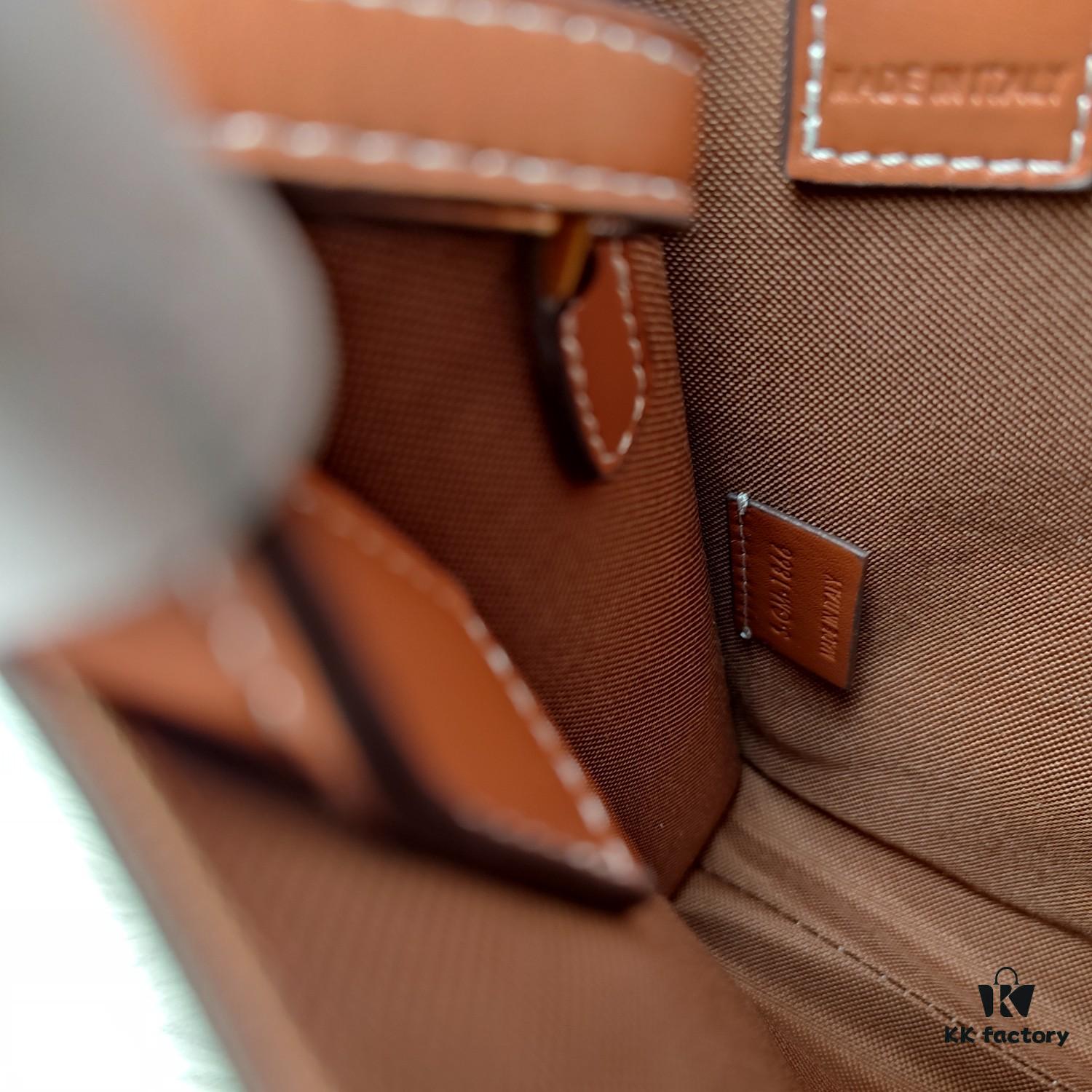 Model C194372 Vintage Floral Embroidered Leather, Mini CELINE Print Super Fiber and Cowhide Leather Vertical Handbag