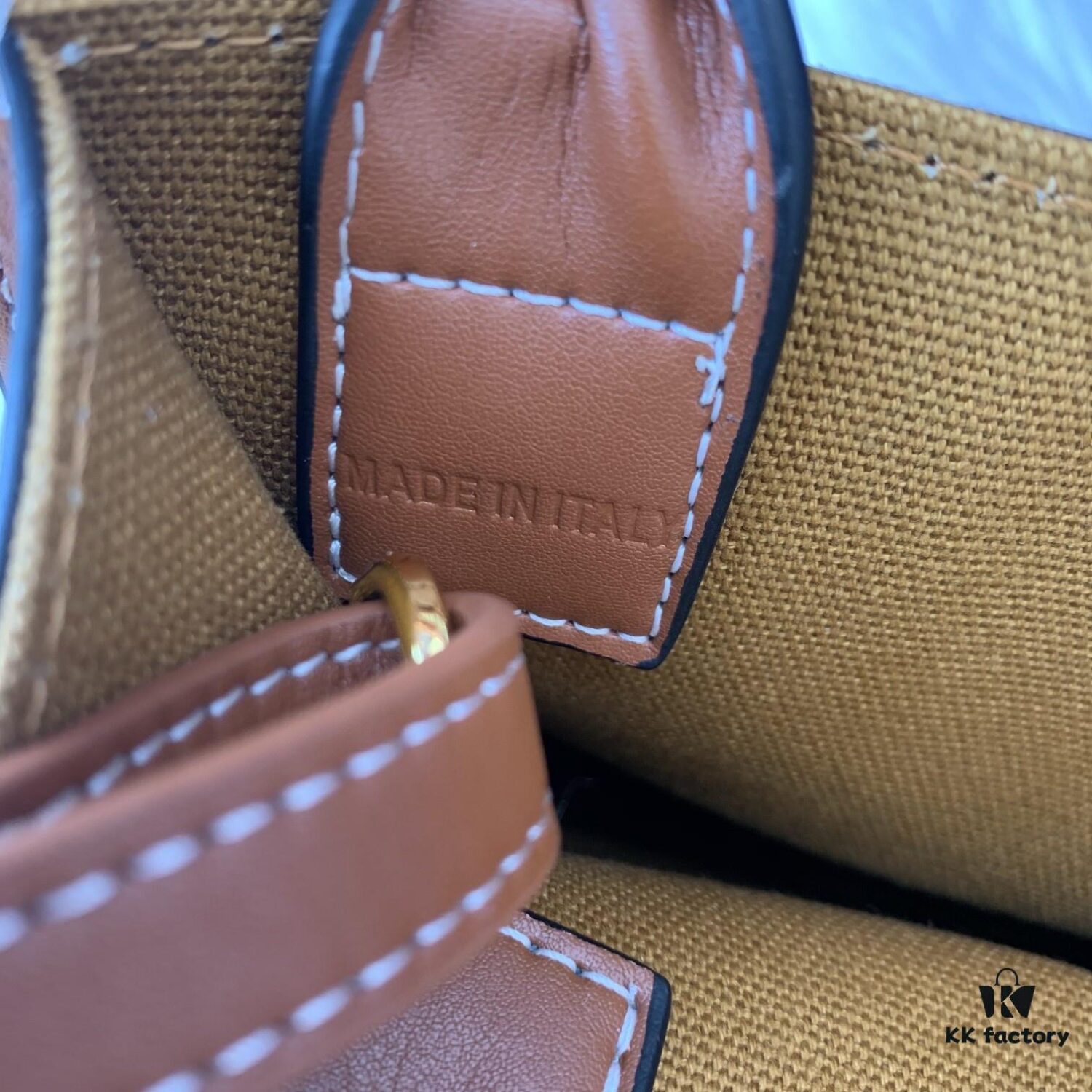 Yellow Canvas Mini CELINE Print Synthetic and Cow Leather Vertical Handbag, Model No. C194372